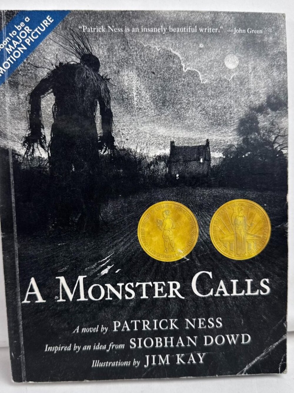 A Monster Calls Patrick Ness Jim Kay Illustrated Paperback Book 9780763660659